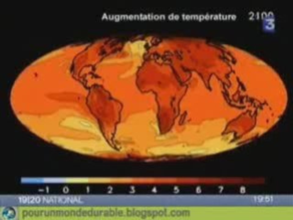 Augmentation des témpératures
