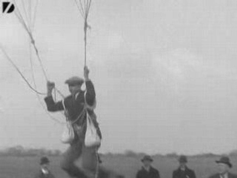 Strange 1930s Balloon Jumping Film