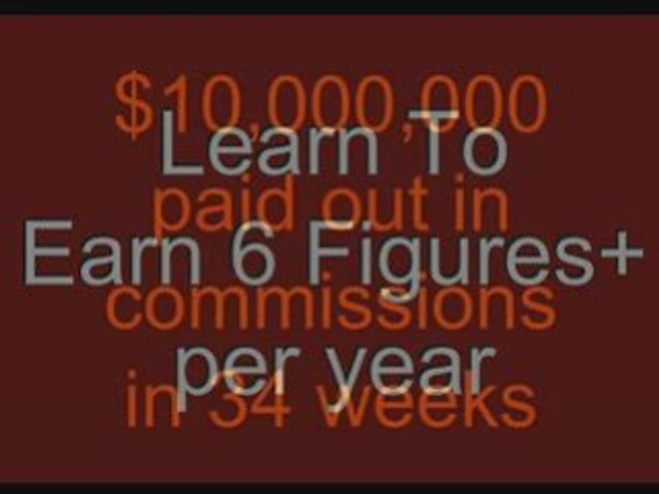 Learn to Earn 6 Figures+