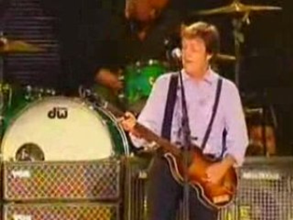 Paul McCartney sur les plaines d'Abraham