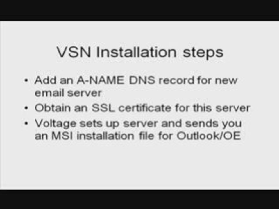 Encrypting emails using Voltage Security Network