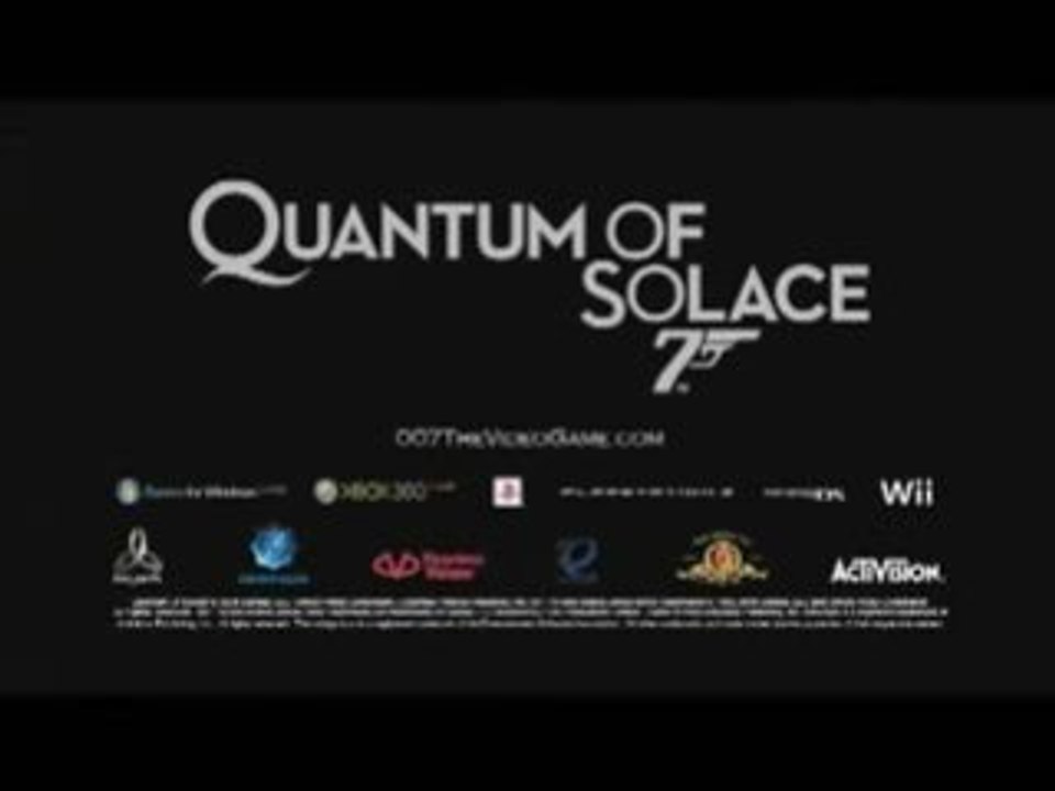 Quantum of Solace - Exciting New Game Trailer 🎮
