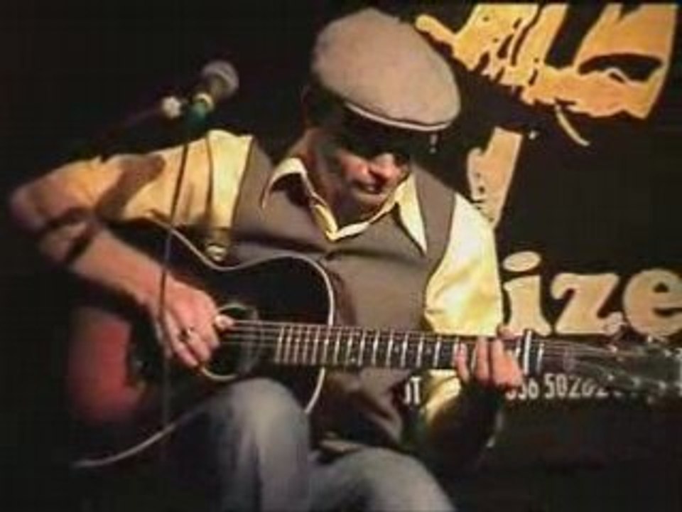 Tim Lothar -Acoustic blues at Dadizele.