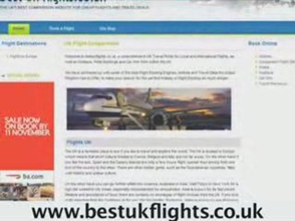 UK Flights, Best UK Flights, Book a Flight
