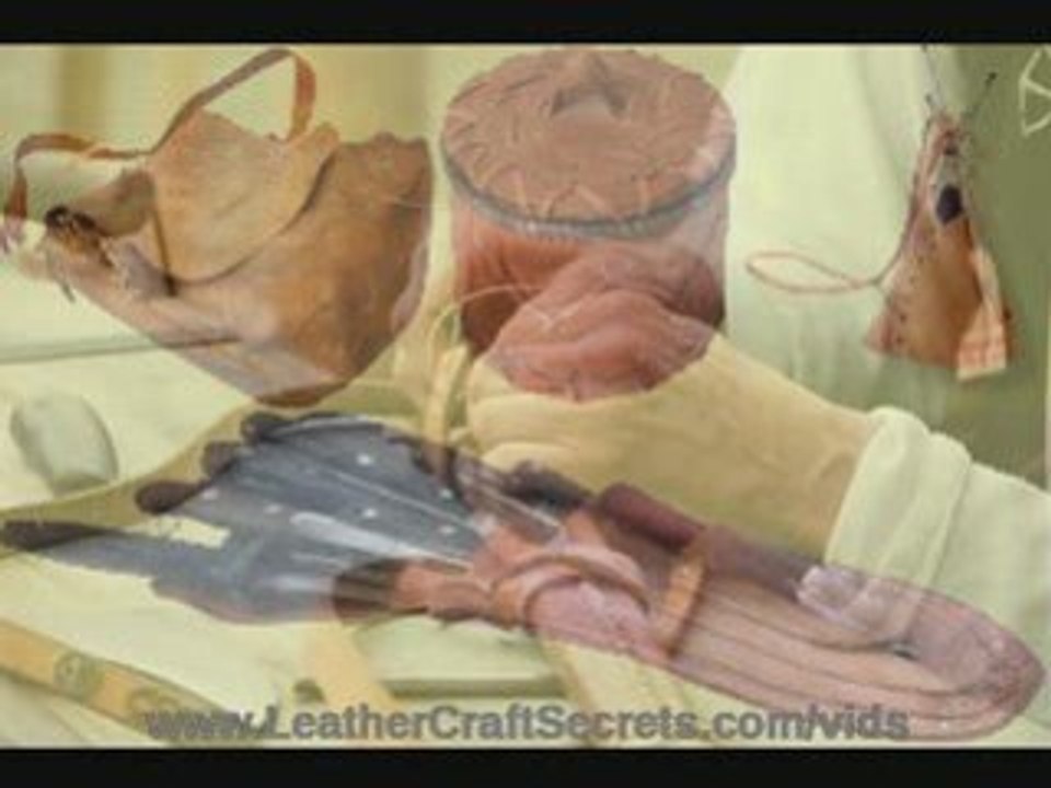 Leather craft tools needed for beginners