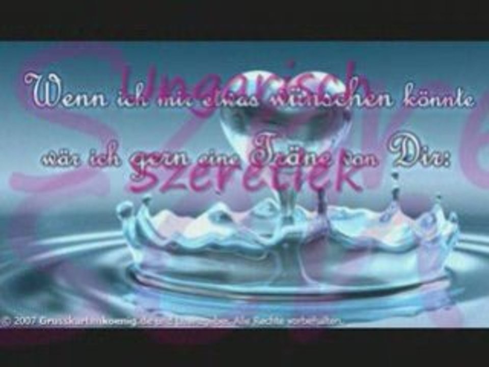 Ich liebe dich in allen sprachen