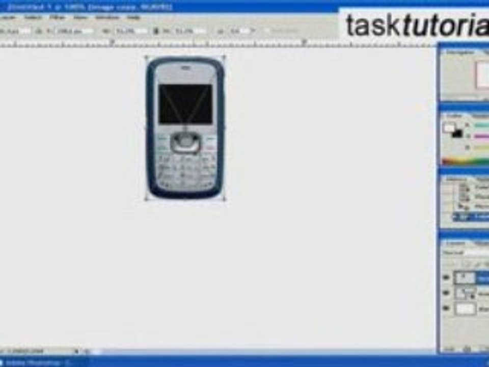 Image reflection in Photoshop - Tutorial