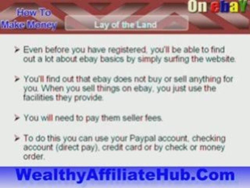 Learning the Basics of eBay