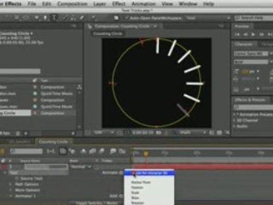 Text Trick Part 2 : Creative COW : After Effects Tutorial