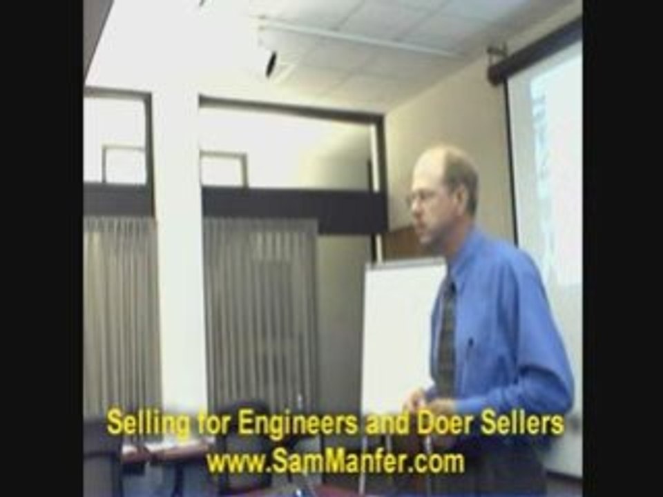 Selling for Engineers and Professionals