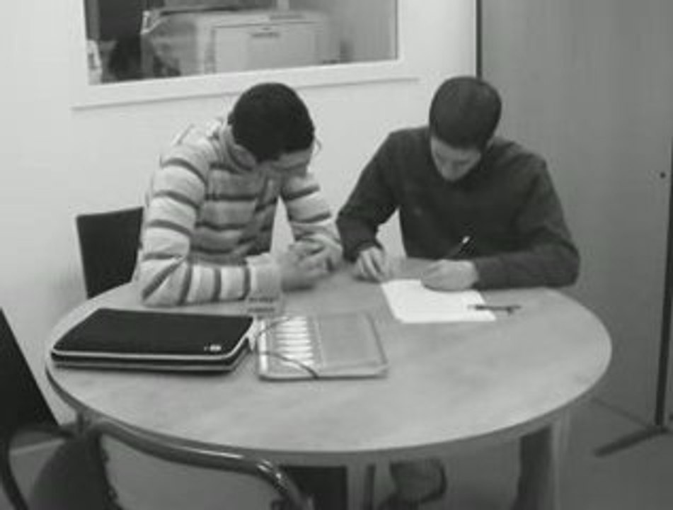 Le professeur de mathématiques