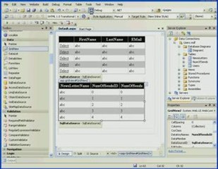 Visual Basic visual studio 2008 Relational DataBase Part2-2