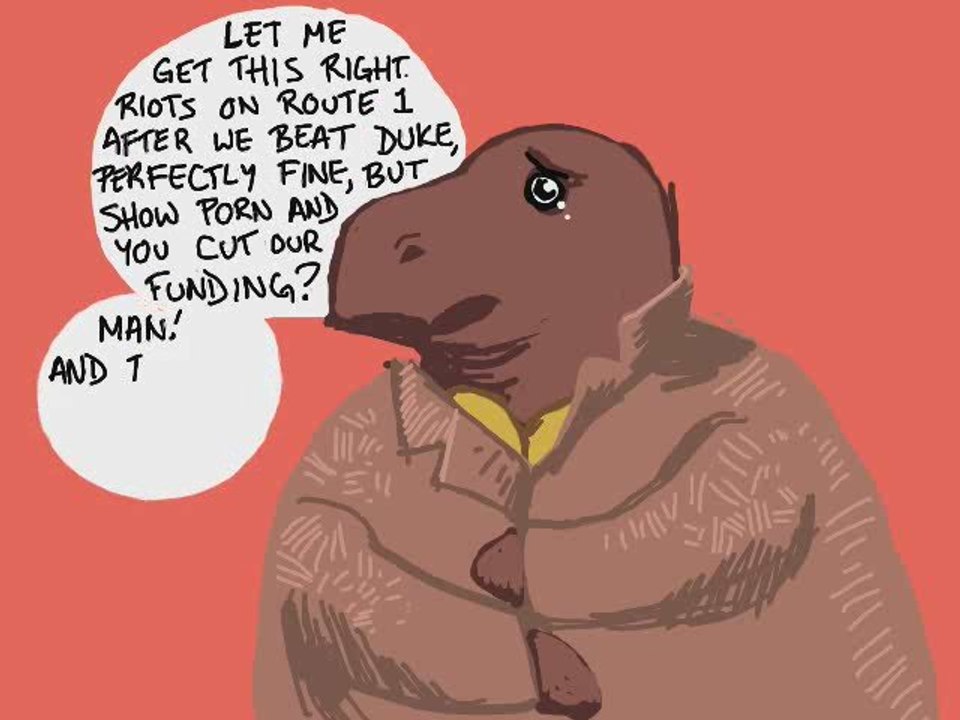 Healine DS #59 - UMd. Cancels Porn Movie Event