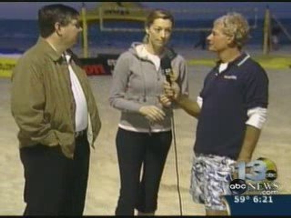 Woman Faints on Live TV