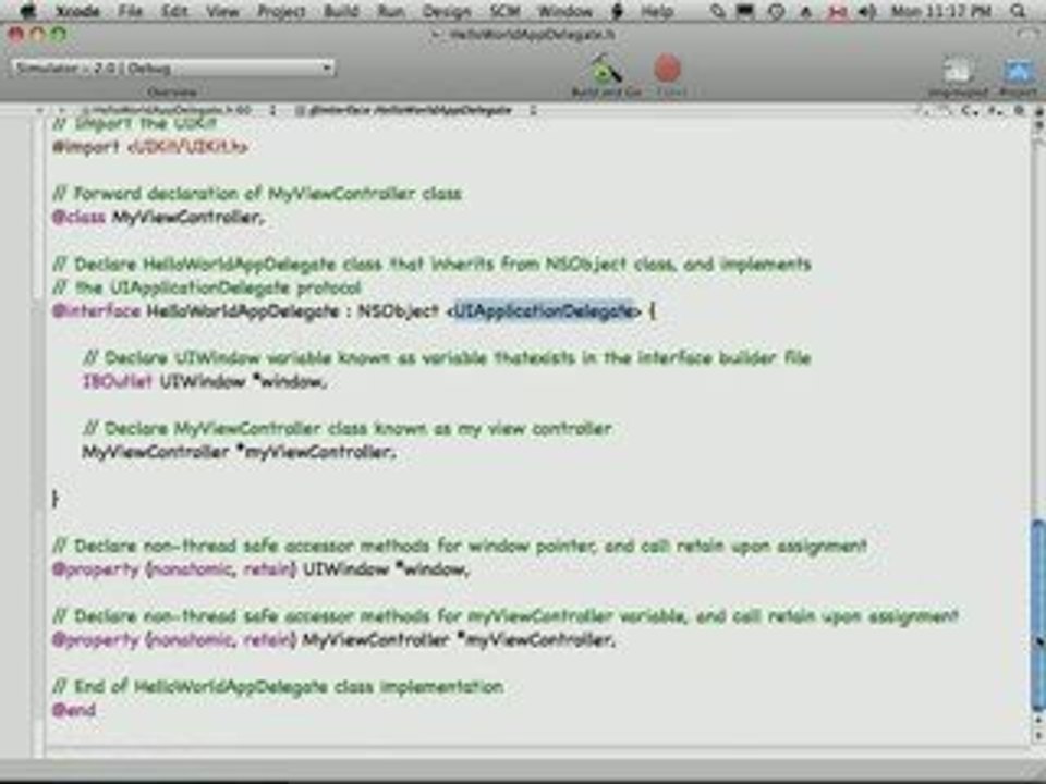 Understanding Source Code 1/2 - Iphone Tutorial 3