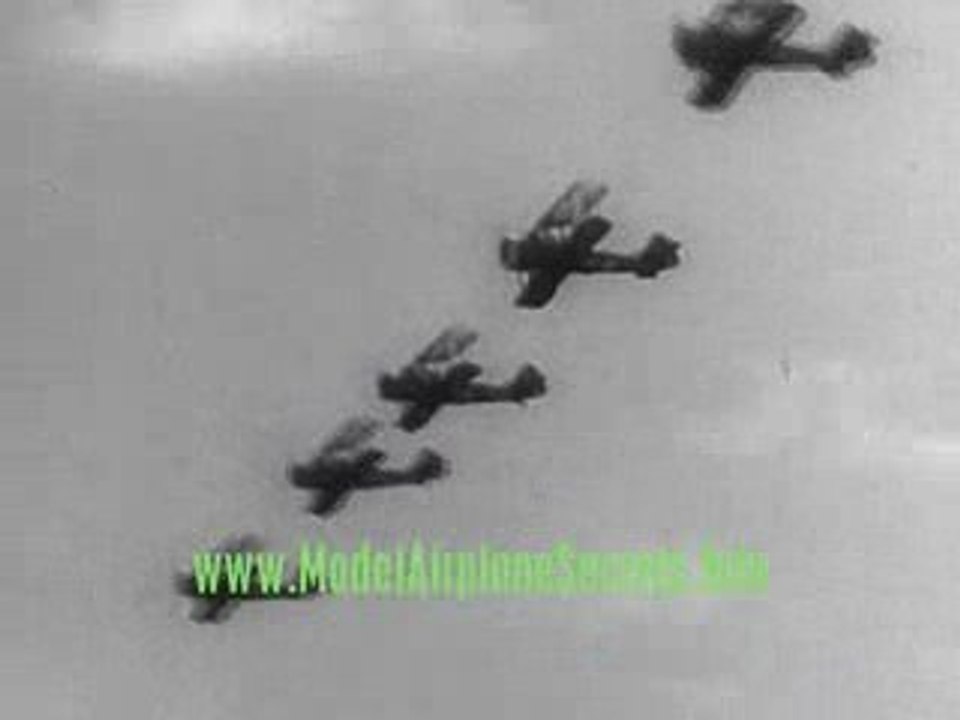 Airplane Stunts & Formations 1930's
