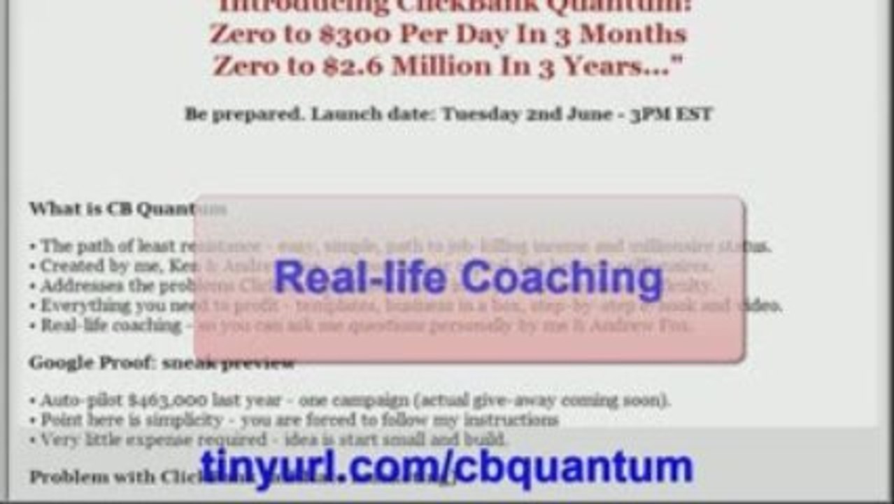 CB Quantum Part 2: Unlock the Secrets to Internet Marketing Success 🚀