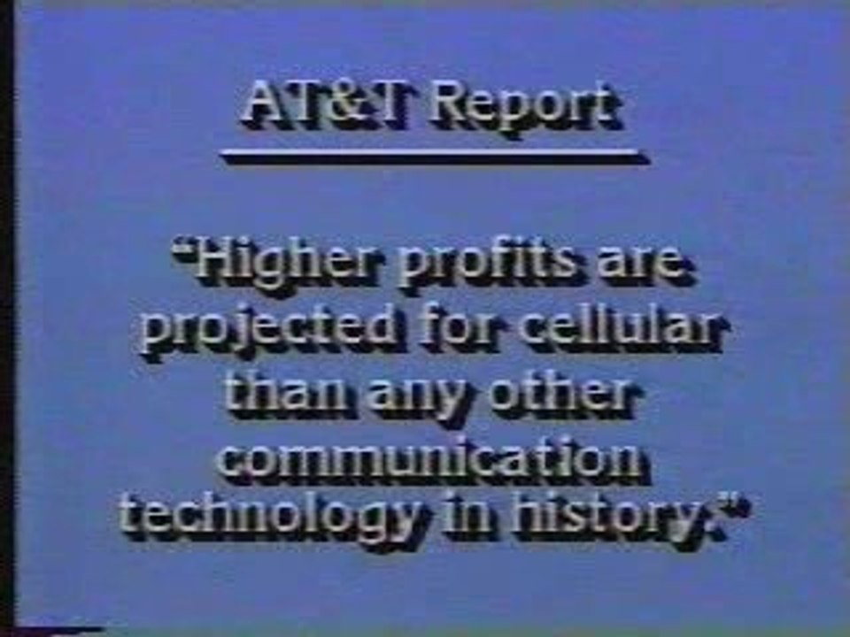 Cellular business potential (American National Cellular)