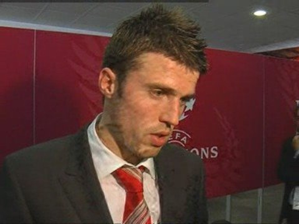 Michael Carrick on Champions League defeat