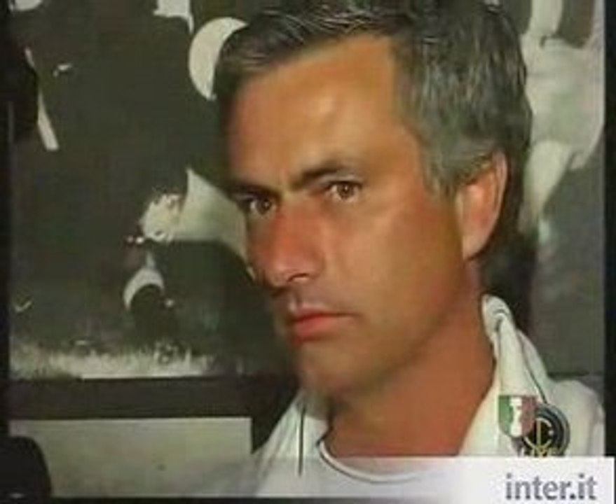 17 Scudetto : Interview de Mourinho sur Inter Channel