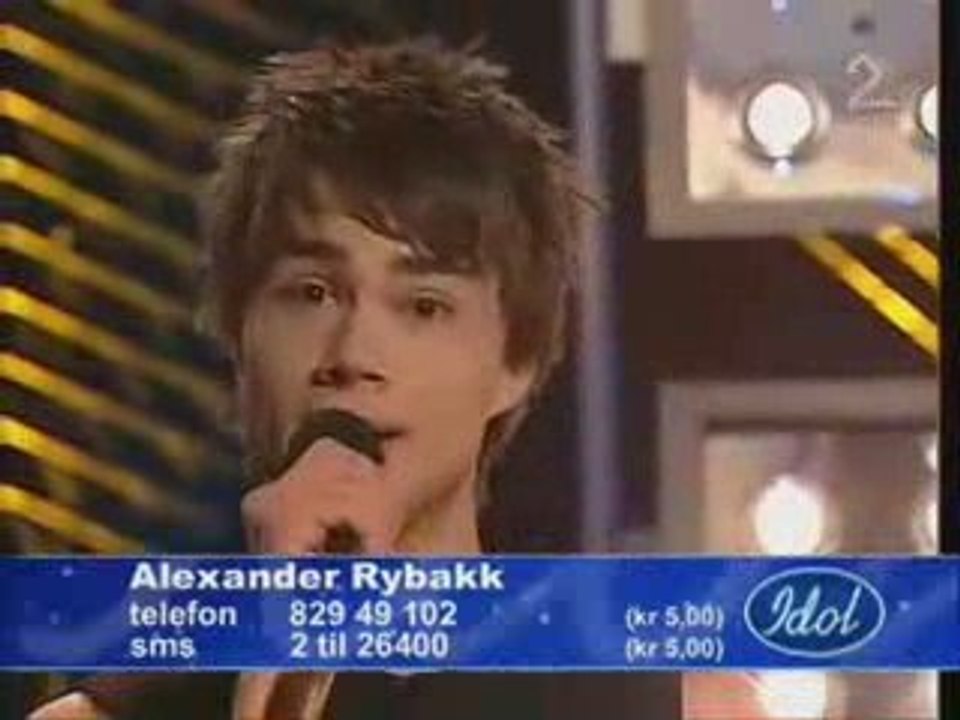 Alexander Rybak - Your Song - Norweigan Idol 2005