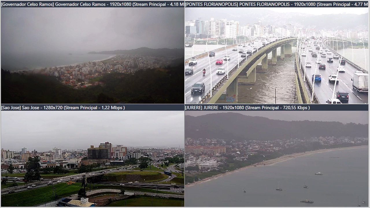 Imagens Ao Vivo da Grande Florianópolis