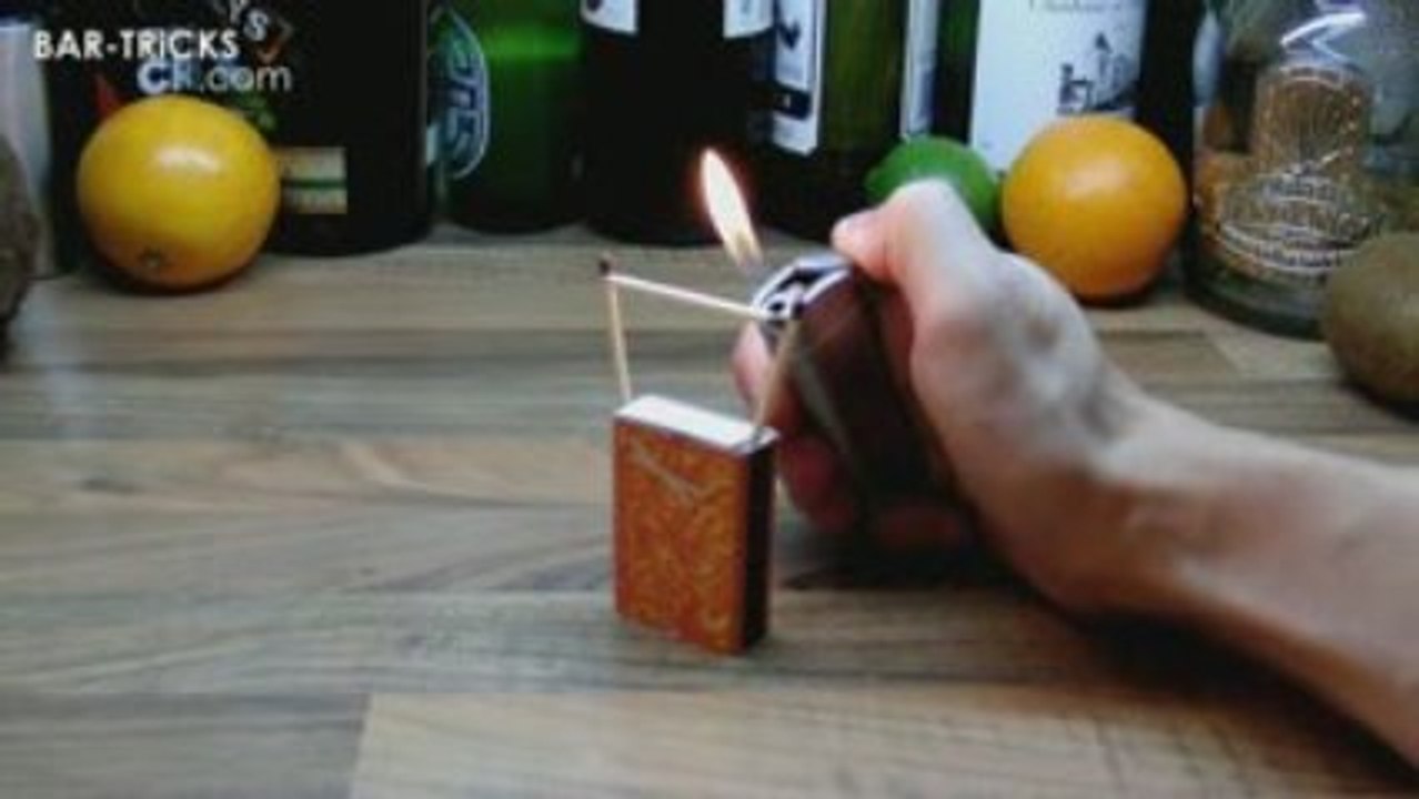Bar Tricks // Burning Match Challenge