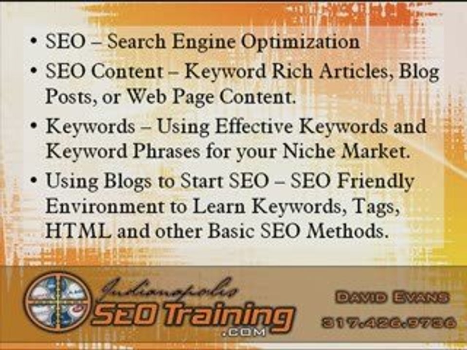 Indianapolis SEO Training: Basic SEO Tips 📈