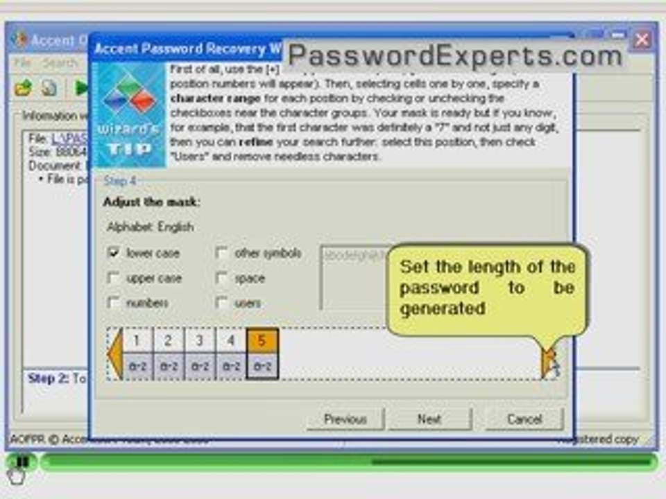 How to crack Office passwords. Brute force attack