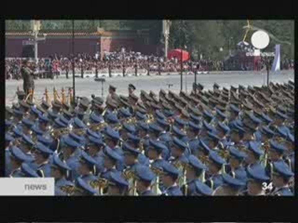 Parade of 60 anniversary of republic of China