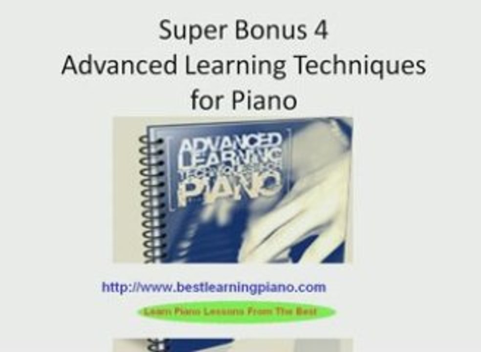Advanced Piano Learning Techniques
