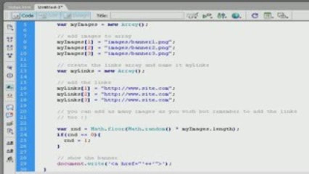 Javascript Random Image Tutorial