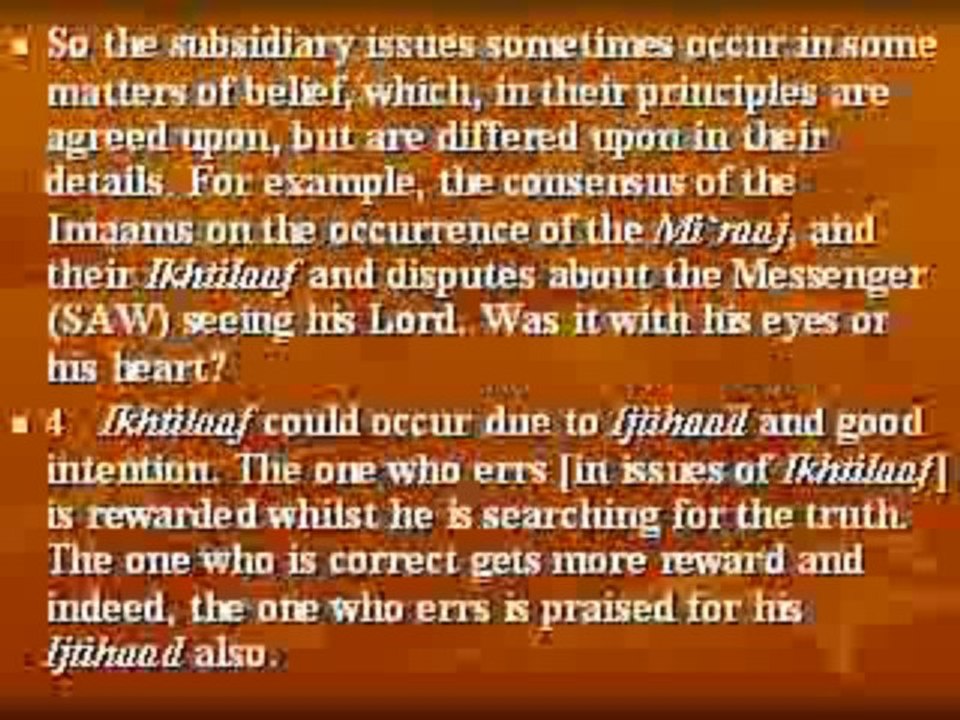 Difference between Iftiraaq & Ikhtilaf1