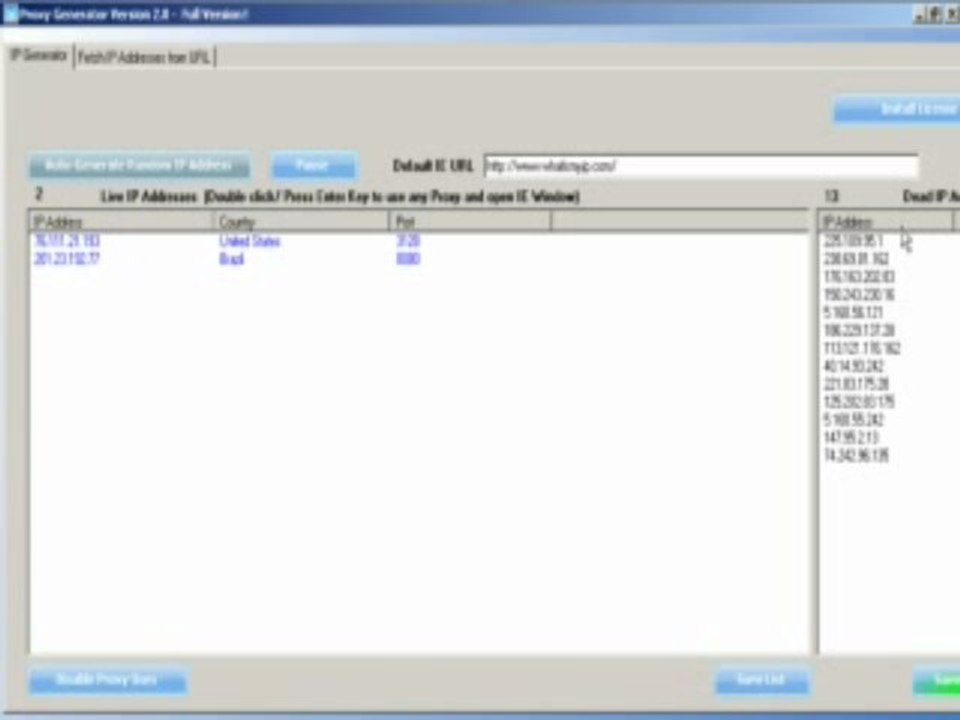 proxy Generating Software