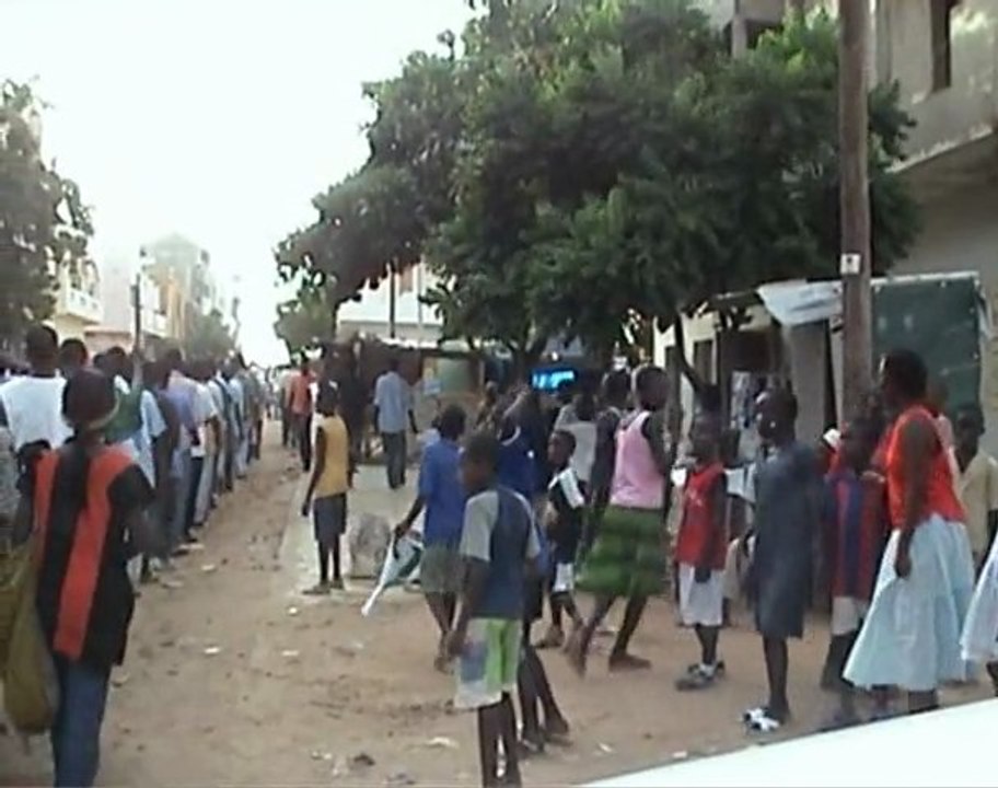 Marche "takusan" des militants PVD