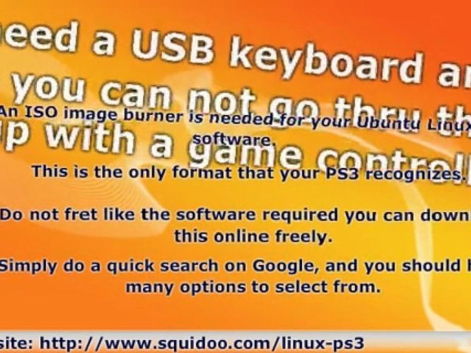 Install Linux On PS3