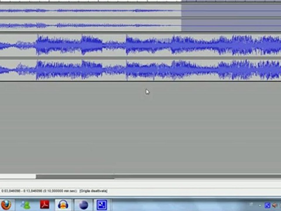 [videocorso] Audacity, seconda lezione