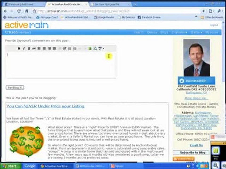 How To Create A Real Estate Or Mortgage Blog