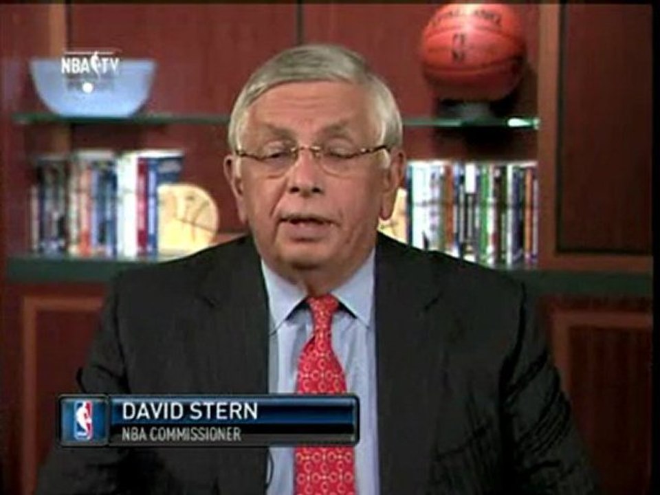 NBA David Stern Interview to suspend Gilbert Arenas