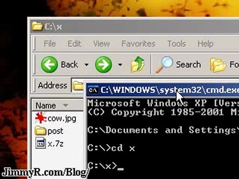 A new way to hide files within image