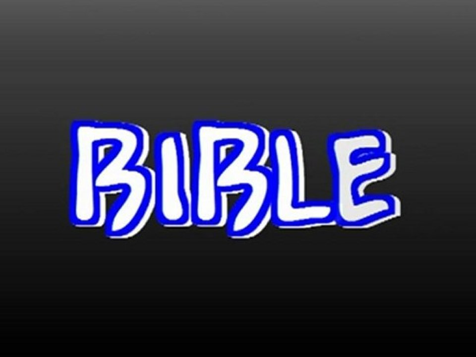 The BIBLE Song (lyric video)