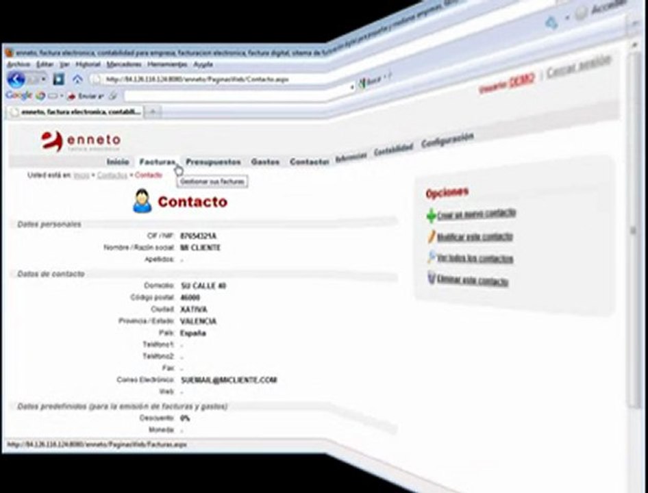 Factura Electrónica.