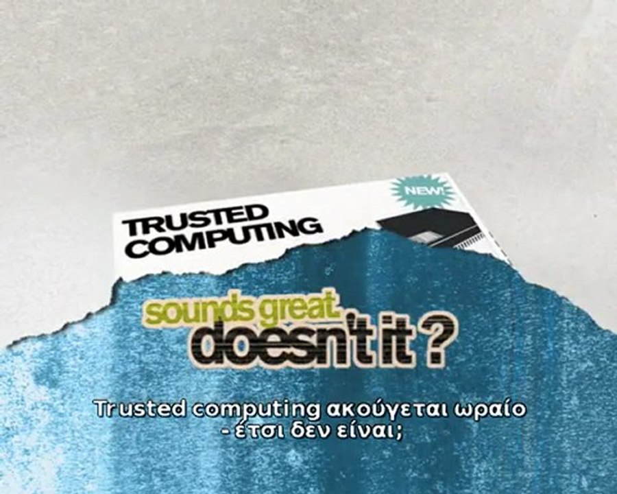 trusted computing (greek subs)
