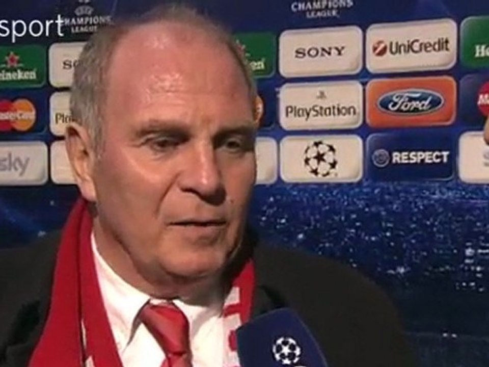 Uli Hoeness post-match interview