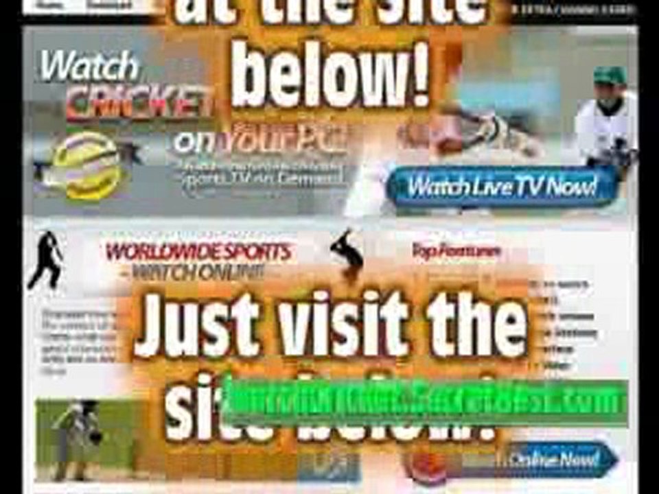 Watch Live Cricket. Streaming Cricket TV with Live ...