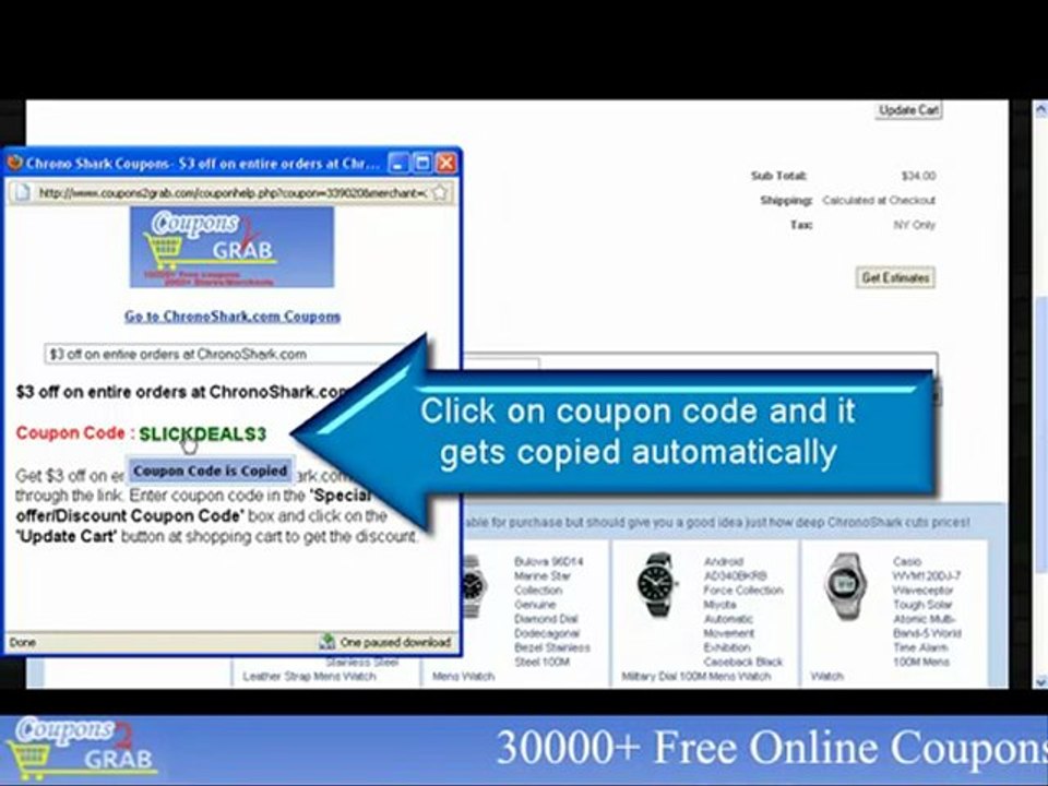 ChronoShark coupons -Coupons2grab