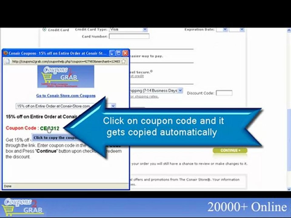 Conair-Store coupons -Coupons2grab