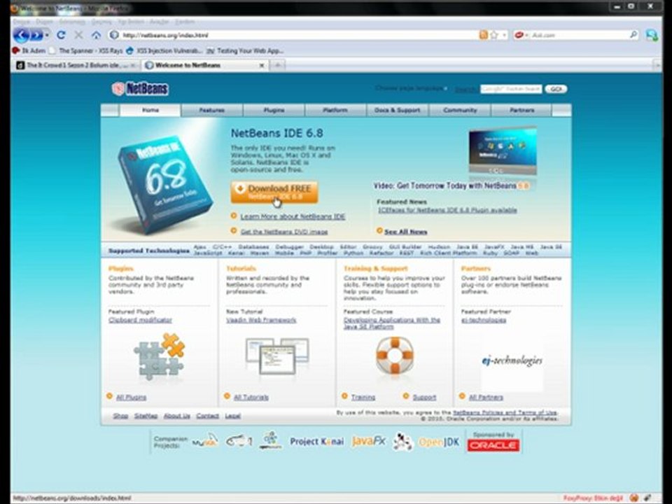 Developing Portal with Netbeans - 1 Downloading