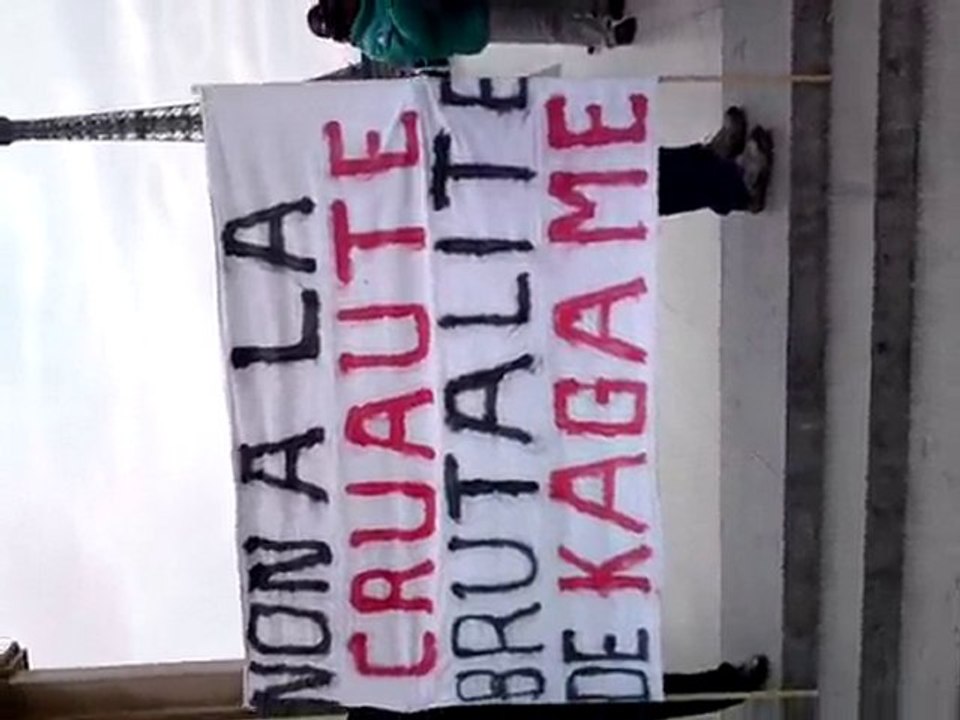 I Paris, abanyarwanda baramagana Kagame