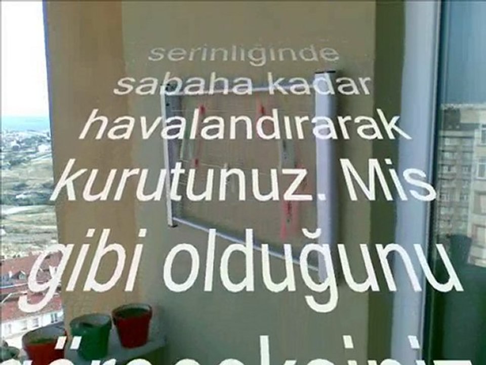 ALSU KATLANABİLİR ÇAMAŞIR ASKILIĞI